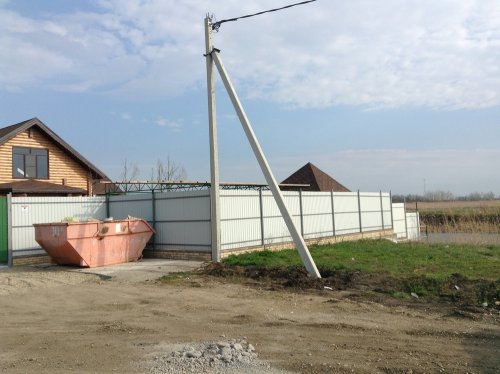 Незаконное строительство на берегах Балки Осечки в Краснодаре