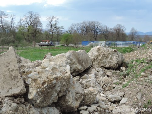 (2014.04.16) Добыча гравия на Пшехе и Курджипсе
