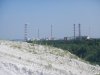 Отвалы фосфогипса на Белореченском химкомбинате