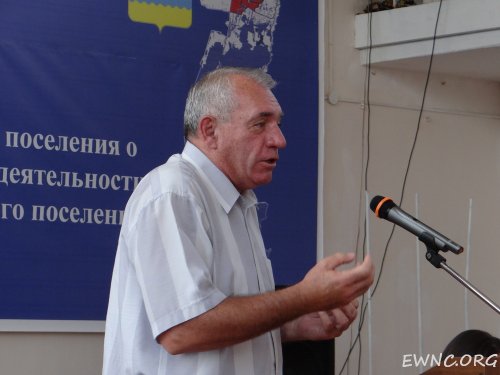 (2014.07.10) Публичные слушания по полигону ТБО в станице Холмской