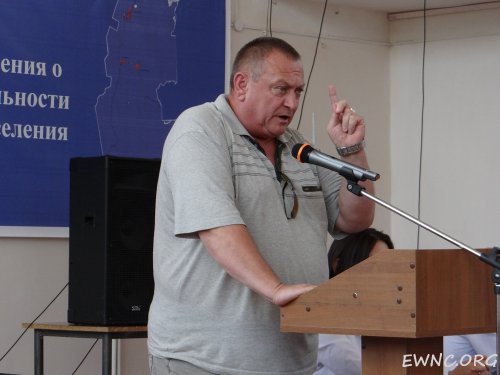 (2014.07.10) Публичные слушания по полигону ТБО в станице Холмской