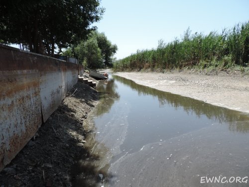 (2014.07.16) Сброс воды в низовьях Бейсуга