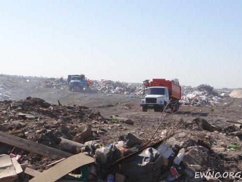 (2014.09.03) Горящая свалка в Ейском районе