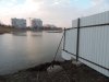 (2015.02.25) В Краснодаре огородили берег еще одного Карасунского озера