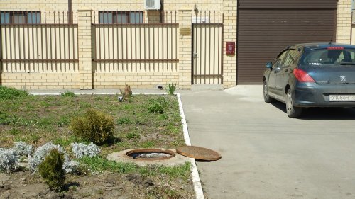 (2015.04.11) Сливы фекалий в поселке Знаменском