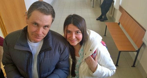 Софья внесла немножко радости в хмурый день 