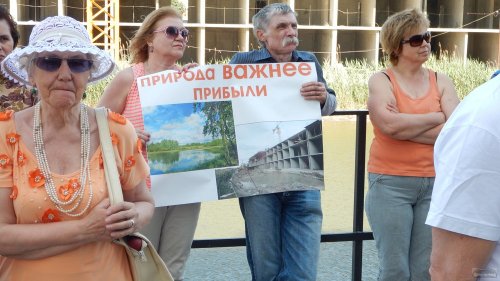 Жители ясно выражают свою позицию