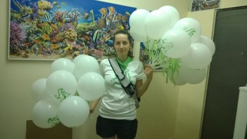 Воздушные шарики для акции 