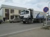 Большегрузные автомобили в центре Тамани