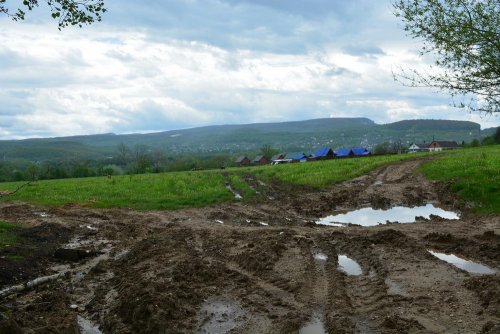 Дорога, которая ведет к местам лесозаготок