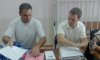 Евгений Витишко и Сергей Локтев во время заседания суда