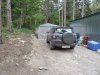 Врезанная в ландшафт плащадка