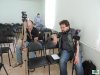 Корреспондент "Новой газеты" Евгений Титов и корреспондент "Свободных новостей" Дмитрий Мелехин
