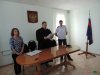 Судья Сергей Бурчевский оглашает решение суда - в смягчении наказания Витишко отказать
