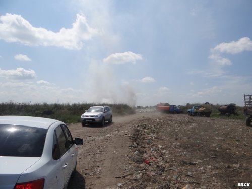 Приехало руководство полигона
