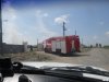 Приезд пожарных на место пожара