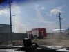 Пожарные приехали на место пожара