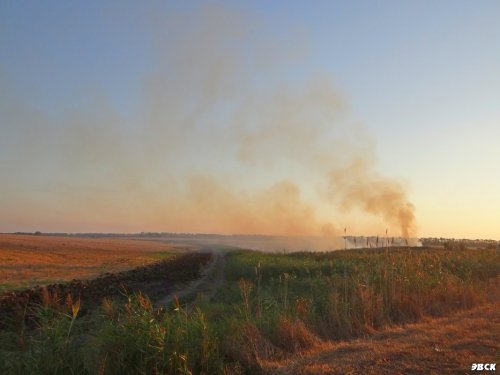 Пожар на балке Куркулина