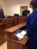 Судья Котченко оглашает решение