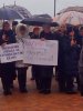 Привезенные православные активисты выступают за строительство 