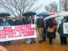 Плакаты противников строительства 
