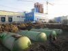 Недостроенные очистные сооружения на территории завода