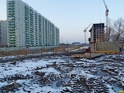 Территория в водоохранной зоне Карасунских озер подготавливается под строительство второй очереди ЖК "Курортный берег"