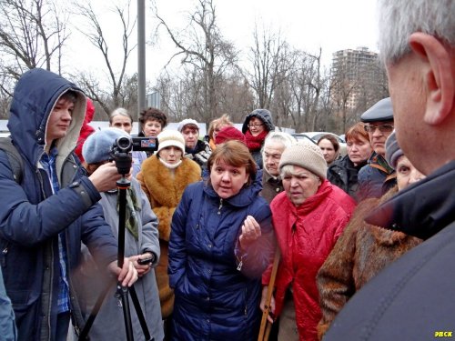 Краснодар, Ростовское шоссе. Жители категорически против вырубки деревьев