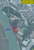 Схема засыпки акватории основного русле реки Кубань на Зеленом острове (Тахтамукайский район Республики Адыгея)