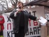 Выступает одна из лидеров местных жителей Елена Колганова