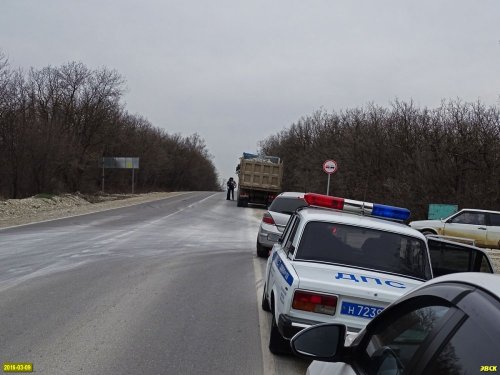 Оперативные мероприятия на карьере близ ст. Натухаевской