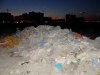 Одна из гор строительного мусора перемешанного с бытовыми отходами