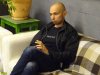 Странный "посторонний наблюдатель" с пустым выражением глаз, просидевший всю пресс-конференцию и записавший ее на диктофон