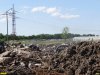 Свалка на улице Милютинской в районе теплиц, п.Индустриальный