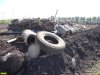 Свалка на улице Милютинской в районе теплиц, п.Индустриальный