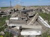 Свалка на улице Милютинской в районе теплиц, п.Индустриальный