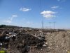 Свалка на улице Милютинской в районе теплиц, п.Индустриальный