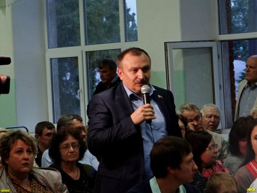 Встреча чиновников с жителями поселка Березовый (Краснодар)