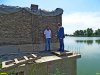 Юрий Гриценко информирует представителя застройщика берега Старой Кубани, что у него будут проблемы в связи с захватом ее берега