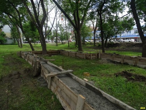 Строительство в зеленой зоне по улице Ростовское шоссе в Краснодаре 
