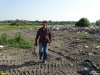 Андрей Рудомаха во время инспекции свалки в Павловских плавнях