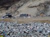 Свалка на горе, недалеко от поселка Лермонтово на Черном море