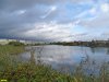 Вид на Второе Пашковское озеро с берега, который планируют застроить