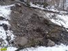 Строительство дороги породило оползни, разрушающие горные склоны