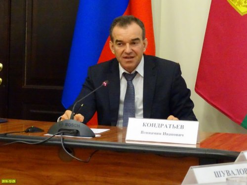 Губернатор Краснодарского края Вениамин Кондратьев
