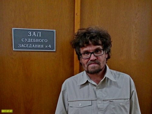 Майкопский горсуд. Андрей Рудомаха после победы в суде