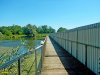 "Дача Ремезкова". Мост-забор, перегораживающий русло реки Кочеты