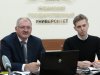 Игорь Мазурок и модератор "круглого стола" Алексей Тимофеев