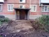 "Благоустройство" дворов на улице Тургенева в Краснодаре