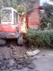 "Благоустройство" дворов на улице Тургенева в Краснодаре
